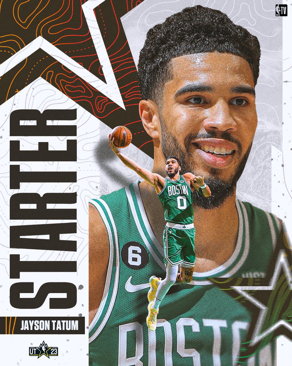 CelticsRiley's tweet photo. They finally respect Jayson Tatum. 

NBA All-Star Starter! ☘️ https://t.co/EivHhFqK2E
