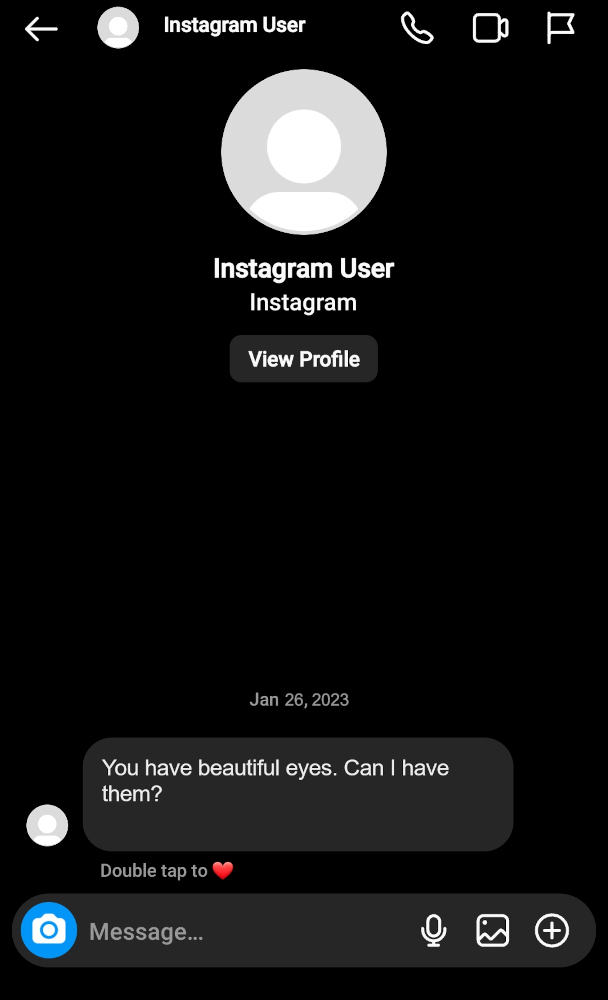 EnvEccentric's tweet image. I changed my profile picture on Instagram, and got the usual flurry of questionable overtures. But this one... Seriously dude, What. The. F**k.  #BadPickupLines #LikeReally #TodayIsNotTheDay #AndIAmNotTheOne