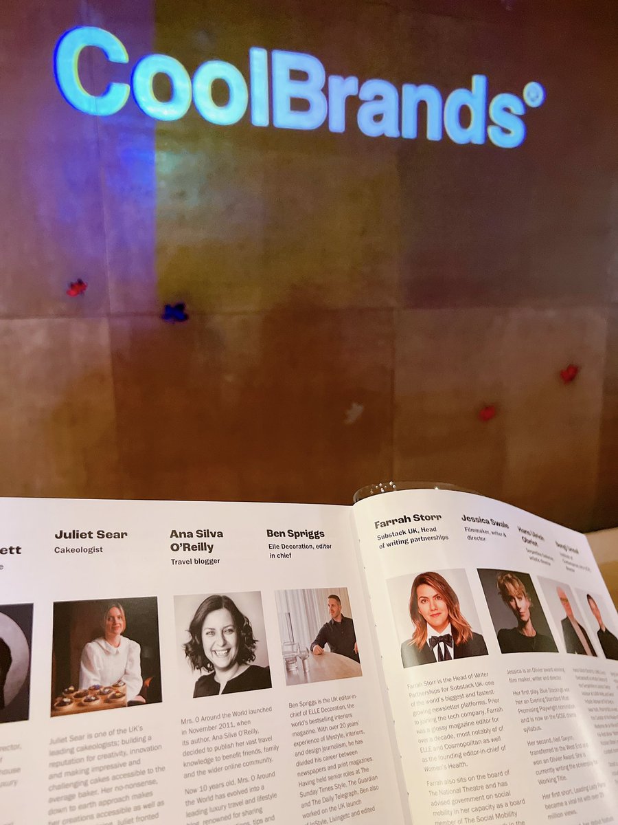 mrsoaroundworld's tweet photo. Great evening with @CoolBrandsUK - i have served as an expert council member for 2022-2023 and it was great to see it all come together today. #coolbrandsuk https://t.co/LD3o2bJW4V