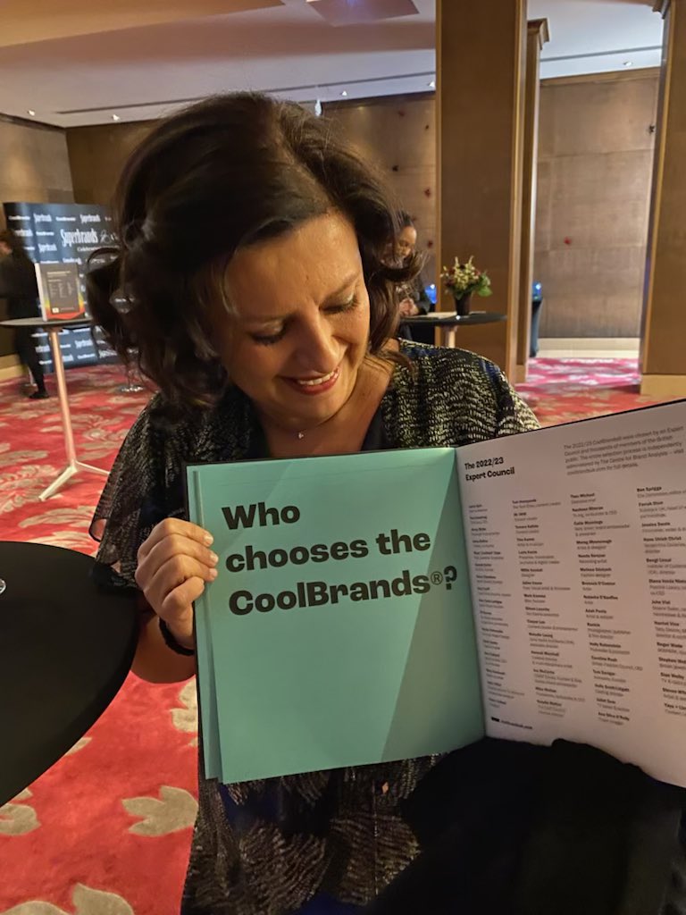 mrsoaroundworld's tweet photo. Great evening with @CoolBrandsUK - i have served as an expert council member for 2022-2023 and it was great to see it all come together today. #coolbrandsuk https://t.co/LD3o2bJW4V