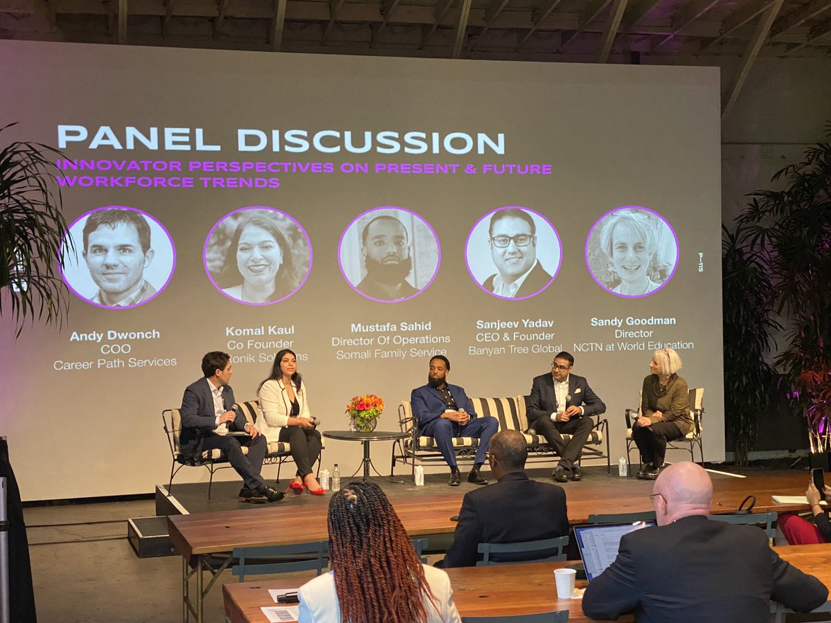 MGHphd's tweet photo. #XPRIZE #FutureofWork Summit is now engaged in discussion with our finalist teams on lessons learned and new developments since participating in #RapidReskilling. https://t.co/gKzvHJSn8X