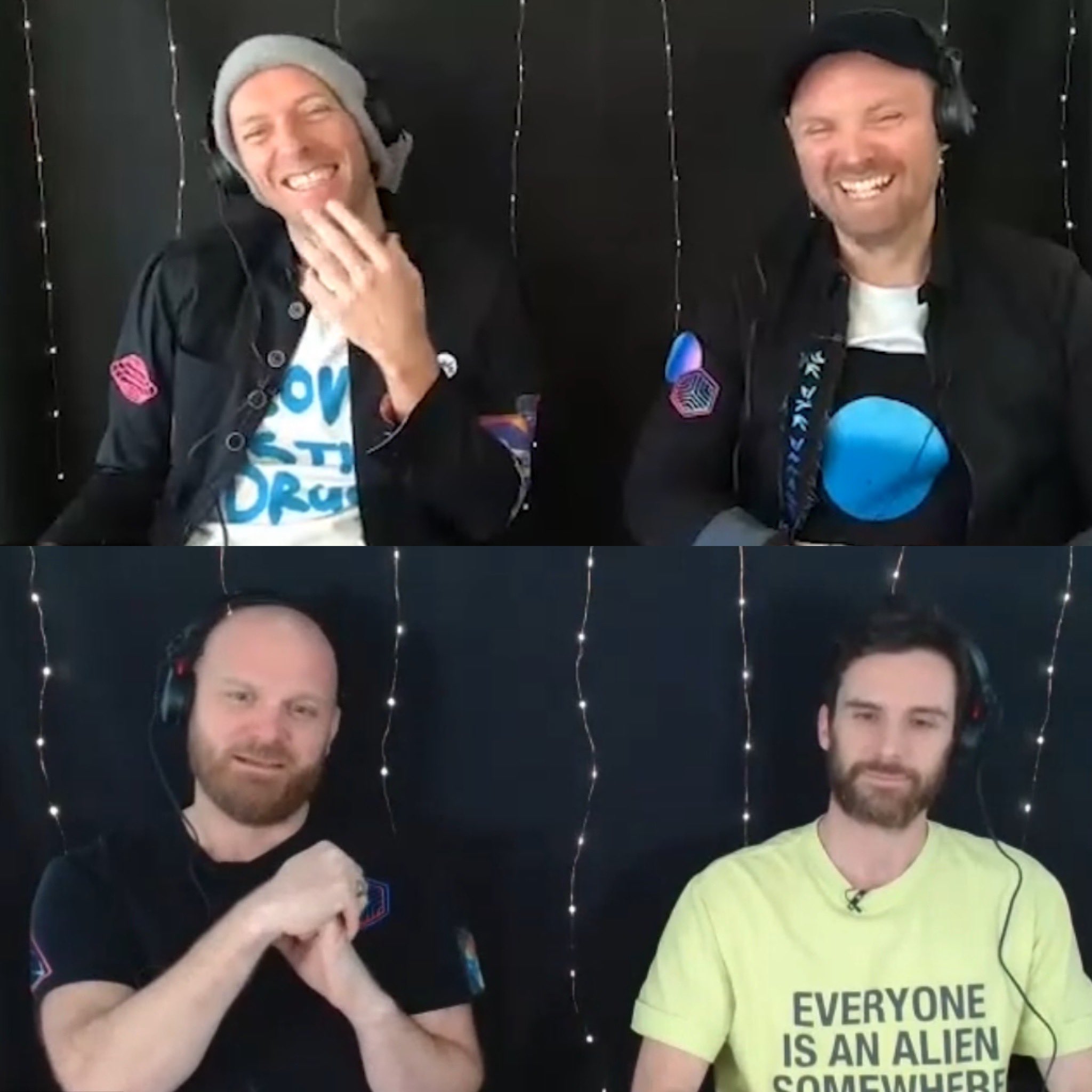 ColdplayXtra on X: Jonny Buckland & Will Champion with @Judith86