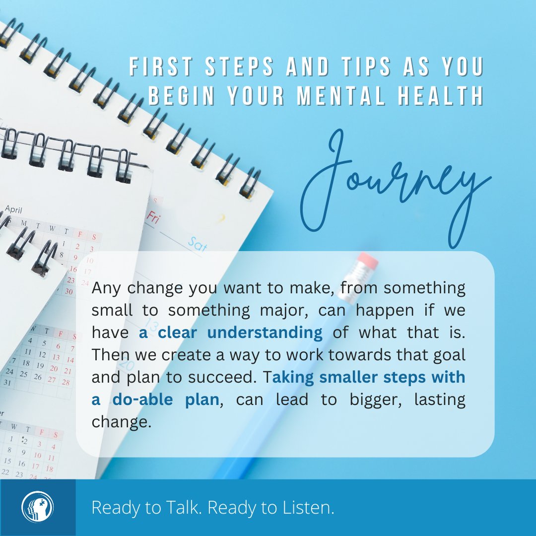 che_health's tweet photo. CHE shares some tips and suggestions with our followers on how best to start a positive change toward better mental health. We know it can be very overwhelming initially, but starting small begins the process.
#chetips #mentalhealthjourney #positivechange https://t.co/L1VUNuerC9