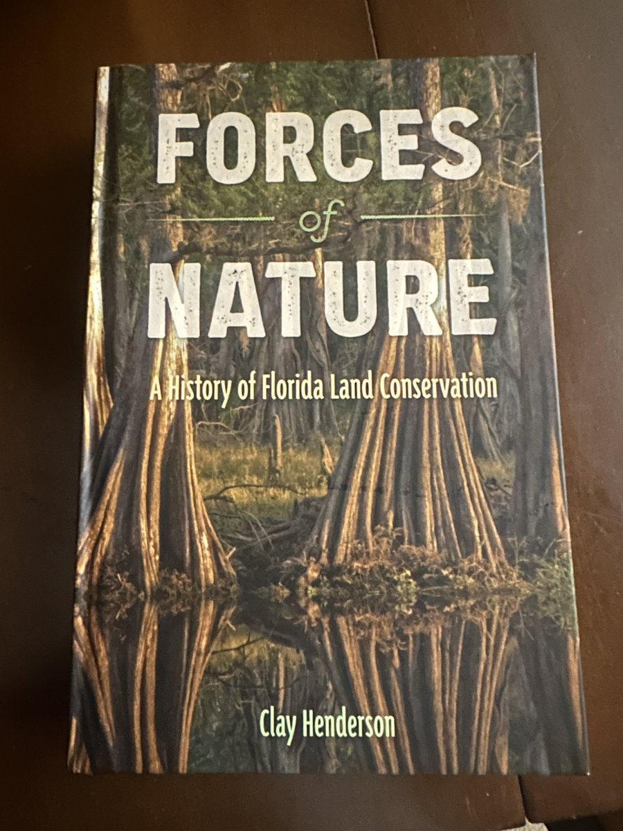 Attended a webinar hosted by @ClayHenderson5 yesterday. Very excited to receive his book Forces of Nature today, and looking forward to reading it! Background on how lots of my favorite places were protected!