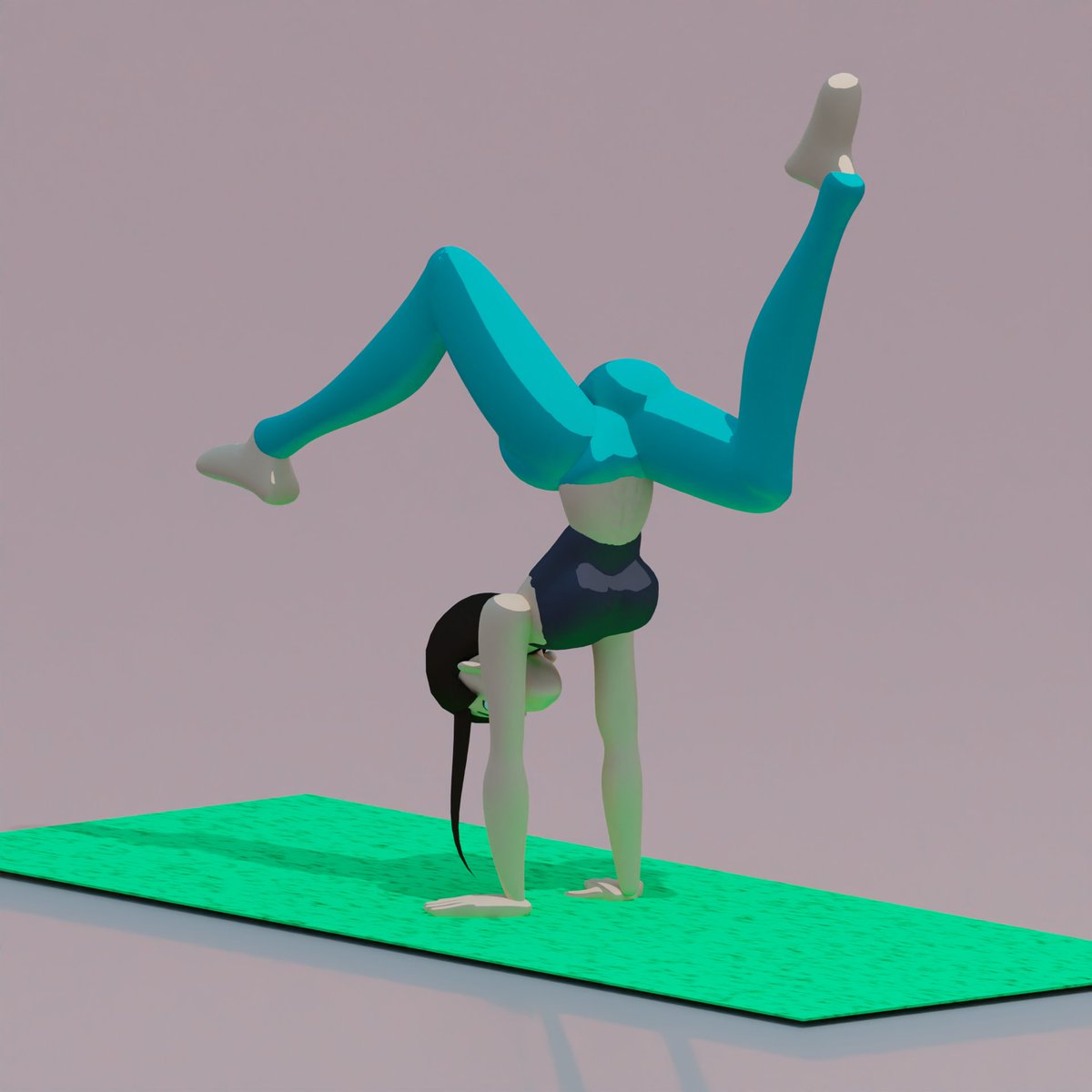 22 - #Yoga

#sculptjanuary2023 #sculpt #sculpting #3dart #render #Blender3d #B3D #lowpoly #cycles #toonshader #abs #muscle #yogagirl #girl