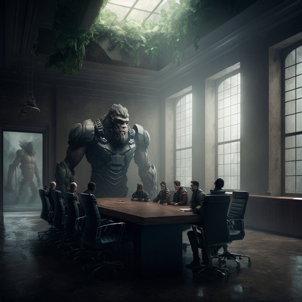 CyberApeChaos's tweet photo. Humanity bravely fought back, but ultimately was subjugated by the cyberpunk monkeys. However, over time, the two species began to work together to build a new society.

Don't miss this opportunity, limited spots remaining, no over allocation: https://t.co/DC55p0IoYF

#NFTs #NFT https://t.co/kuEyyZUgdR