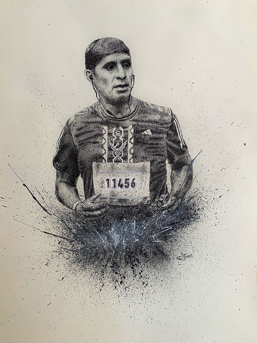 AGUILAJEDI's tweet photo. ..:.::✍🏻✍🏻::.:.:..
#neverquitdrawing #artemexicano #puntillismo #pointillism #pointillismart #running #runners # https://t.co/ajenWVY47A