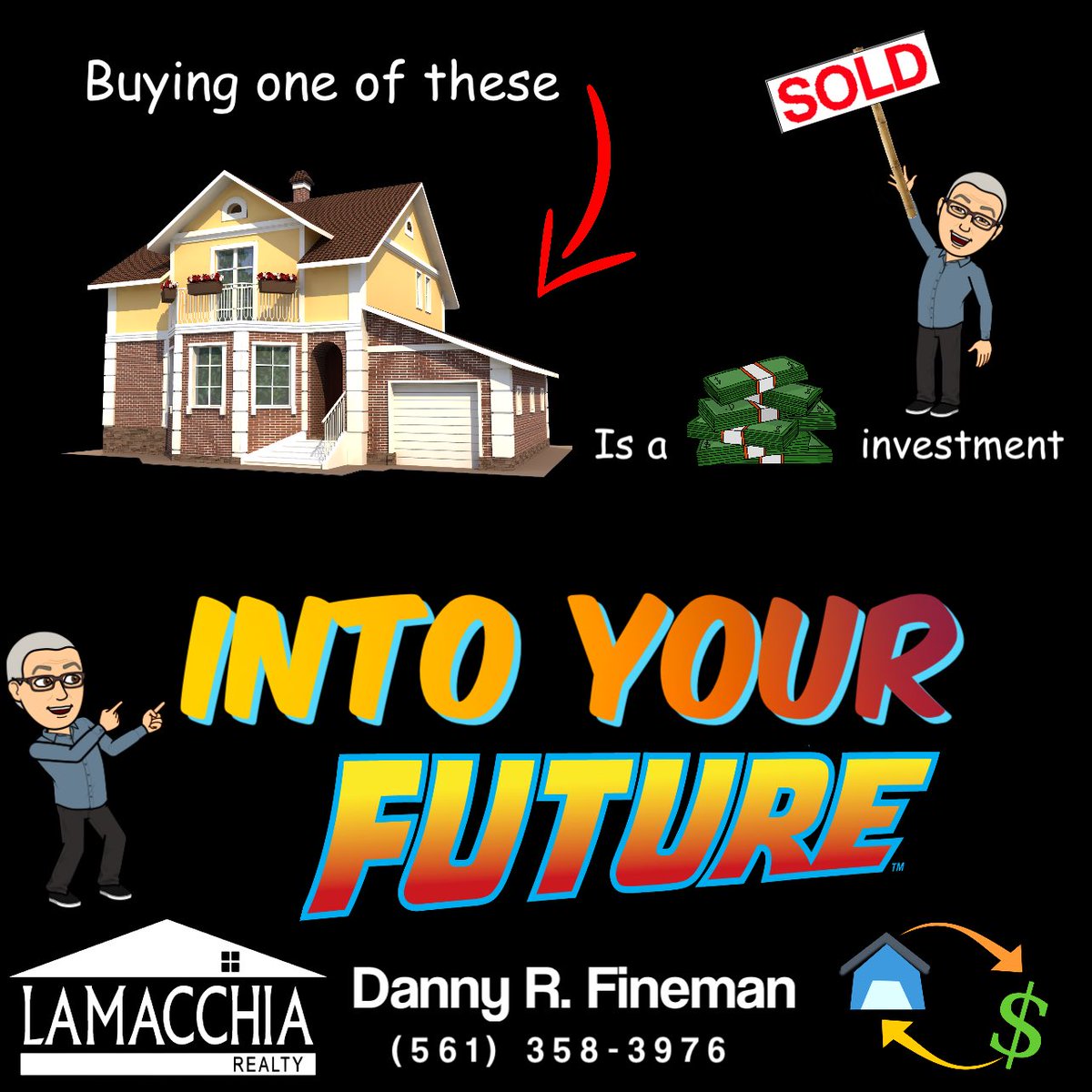 Real estate is a serious business and I take it seriously…but I also have a lot of fun doing it because I LOVE helping people work towards securing their future…
#GetMoreWithLamacchia #LamacchiaRealty #RealEstateAgent   #RealEstateLife   #LamacchiaFlorida  #LamacchiaAgent