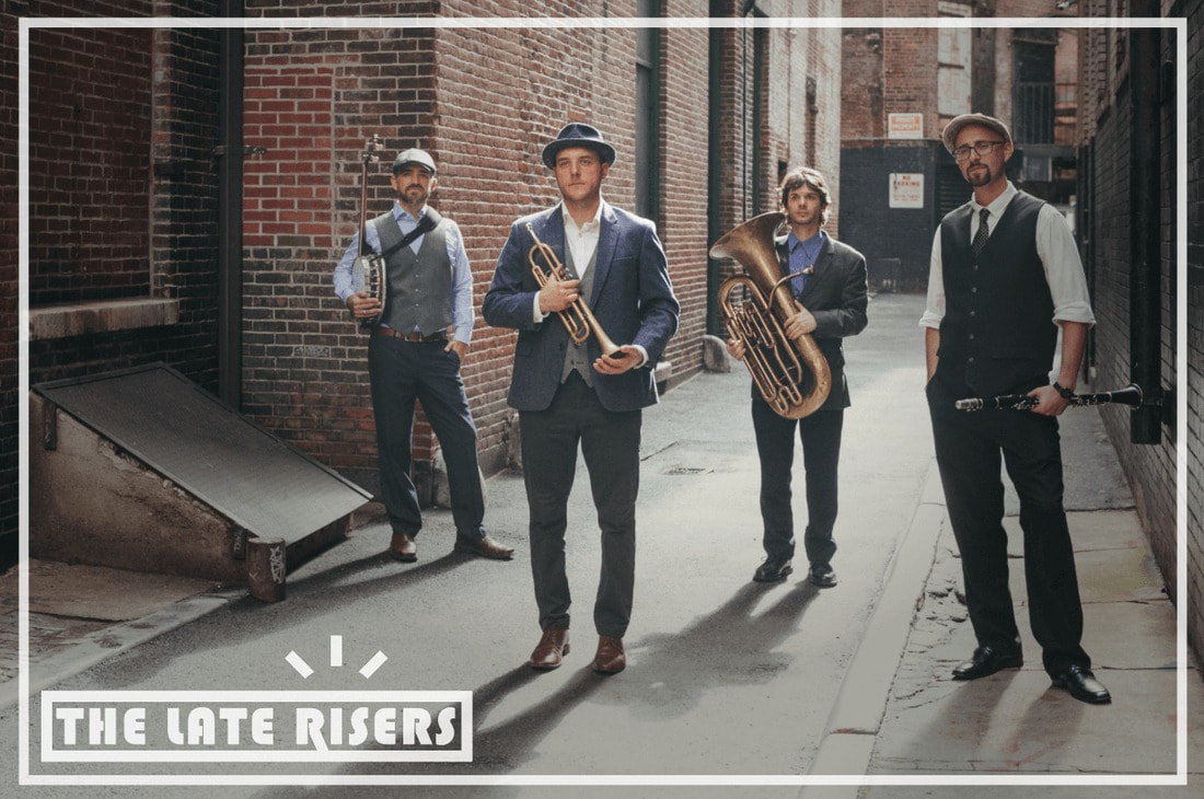 The Late Risers (energetic New Orleans-style jazz) will be at <a href="/PCAWestford/">Parish Center for the Arts (PCA)</a> this Sat. 1/28 7:30PM (doors at 7PM). BYOB. Horn players bring your instrument to join in on 1 tune during the show. Tix at pcawestford.org