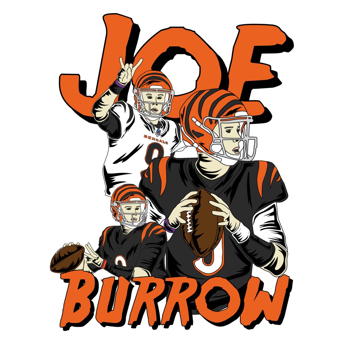 Joe Burrow #75
.
.
#camiseta #camisetas #camisetasmasculinas #camisetasfemininas #moda #roupas #streetwear #joeburrow #cincinnati #cincinnatibengals #bengals #nfl #nflbrasil #nflbr #futebolamericano