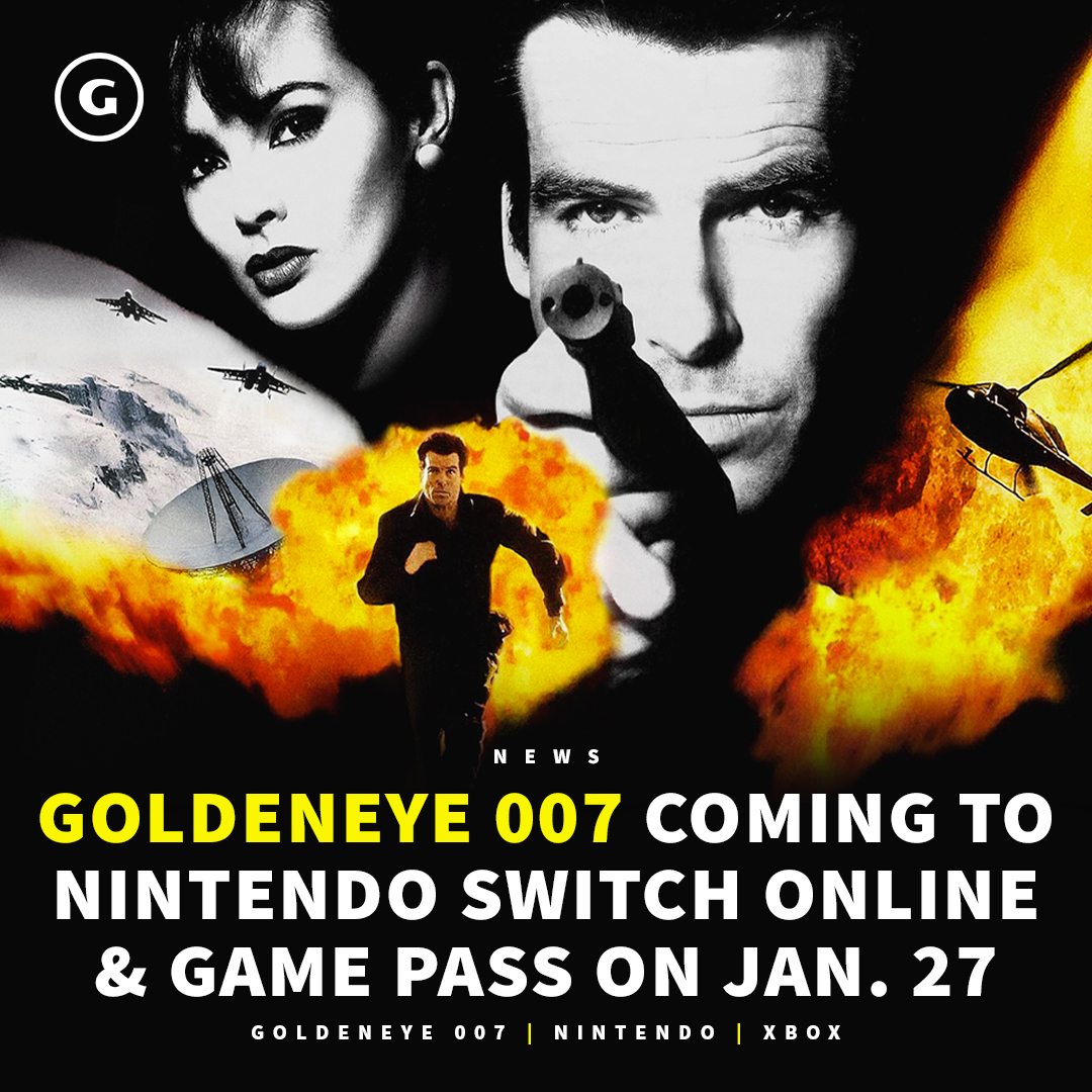 GoldenEye 007: Xbox Game Pass and Switch Online Release Time