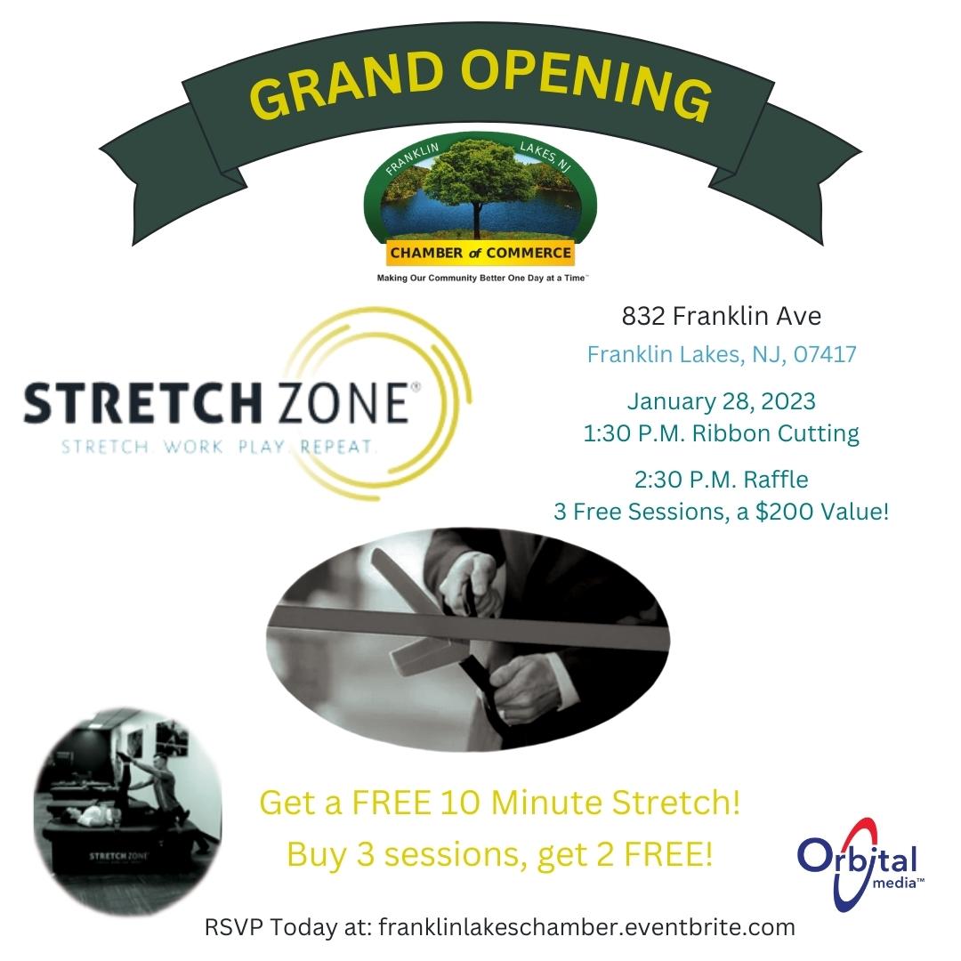 FLakesChamber's tweet photo. Ribbon Cutting &amp; Grand Opening with Mayor Stretch Zone Sat - https://t.co/y9xkl9lIYk https://t.co/uztDykuhtG
