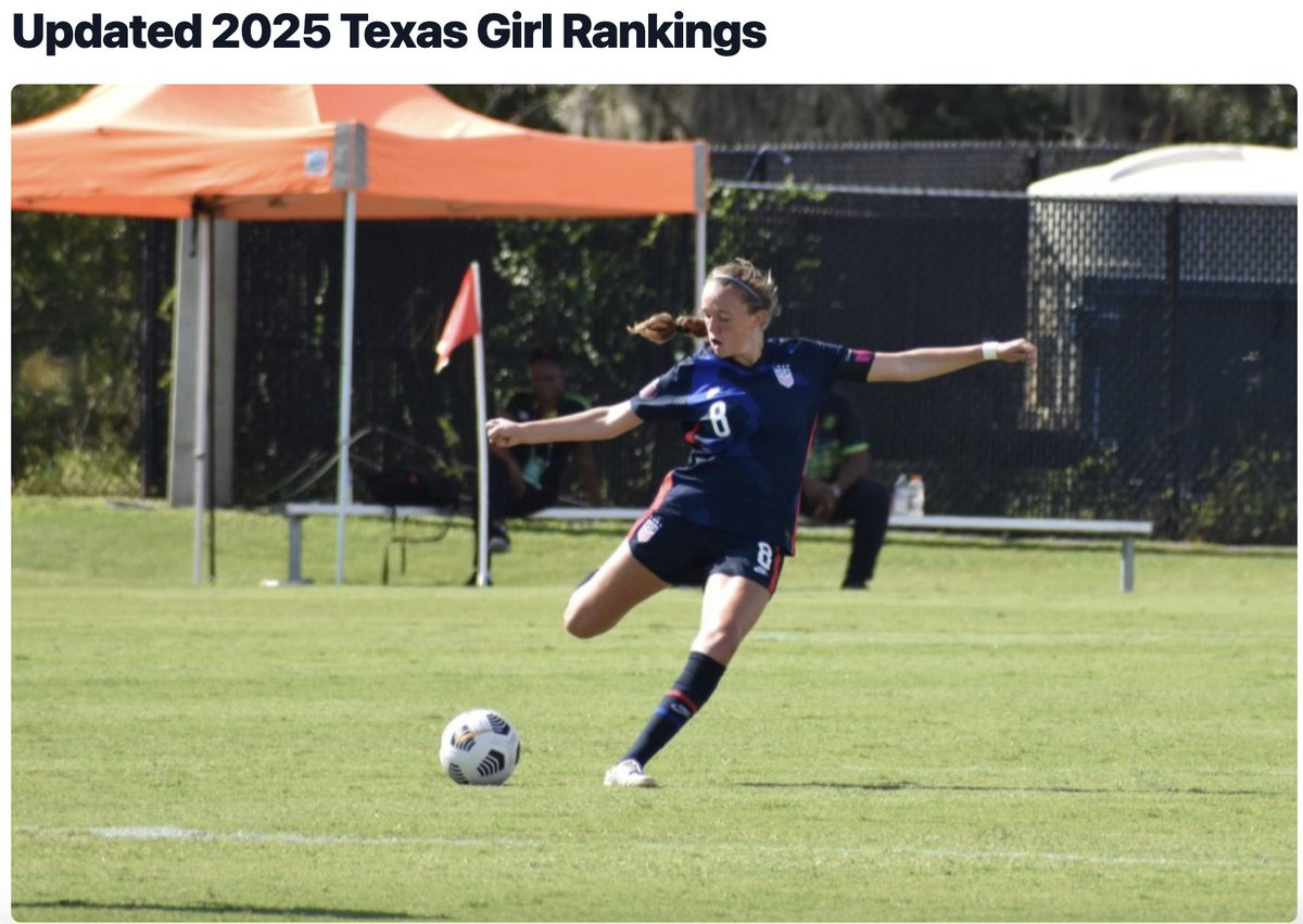 ImYouthSoccer's tweet photo. Texas 2025 Rankings Top Players 31-45 https://t.co/9sY0R8WFck ->@mmorales_2025 @aviana1gk @maciemurphy_29 @SoSpence71 @AB46deg @reaganaroberts @BrookeHoward25 @JaySilverio_9
@RowanFaircloth @RyleighWood16 @jaida_arizmendi
@ZetaMcdannels @nadia__ortiz #ECNL #GirlsAcademy https://t.co/GzrGu7Ayqu