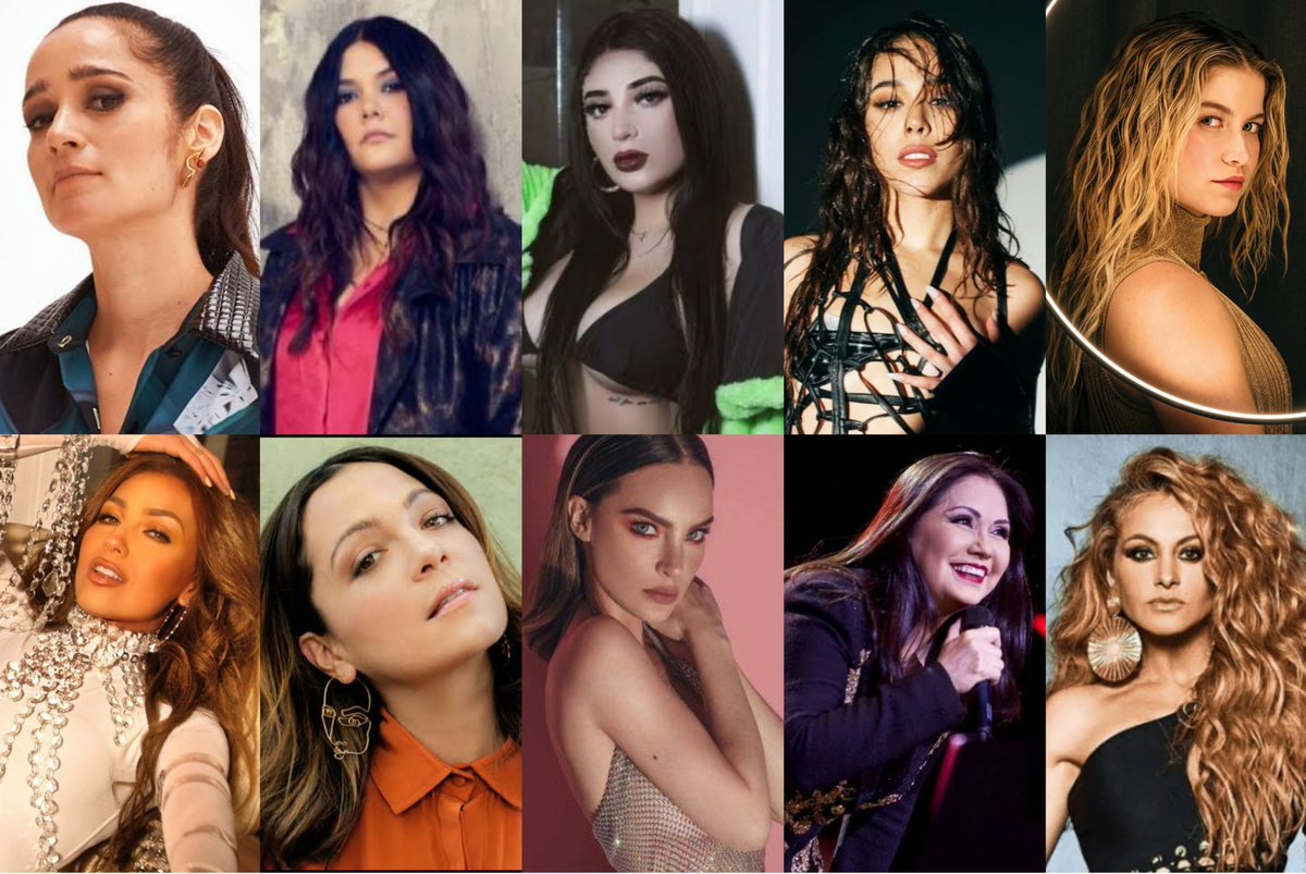 PopGxng's tweet photo. Cantantes mexicanas con más Oyentes Mensuales en Spotify 🇲🇽

1 @julietav 14,36M
2 @yuritaflowers 11,21M
3 @labellakath 10,94M
4 @dannapaola 10,54M
5 @thalia 10,02M
6 @sofiareyes 9,55M
7 @lafourcade 9,23M
8 @belindapop 8,96M
9 @AnaGabrielrl 8,07M
10 @PaulinaRubio 7,00M https://t.co/LVETFvzI29