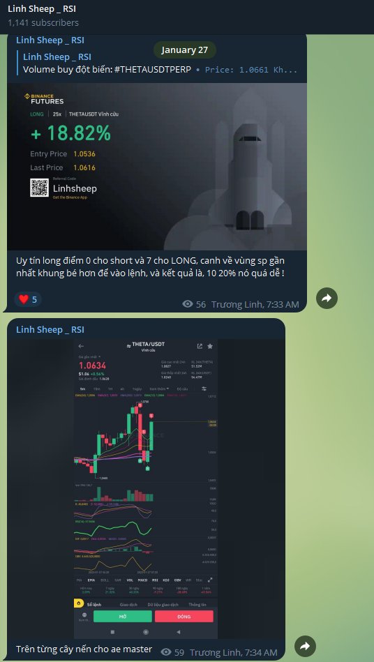 TruongLinhRSI's tweet photo. Airdrop 20 slot dùng thử 2 tuần chỉ báo nến đảo chiều trên bản pro.
• Follow tw @TruongLinhRSI
• Join channel: https://t.co/8Wh8w91KTe
• Retweet &amp; Like
• Tag 3 bạn bè
• Điền thông tin vào form: https://t.co/vayszHLXNw
End ⏰23:00 ngày 30 tháng 1 năm 2023 (UTC+7) https://t.co/Th69Jf5jNn