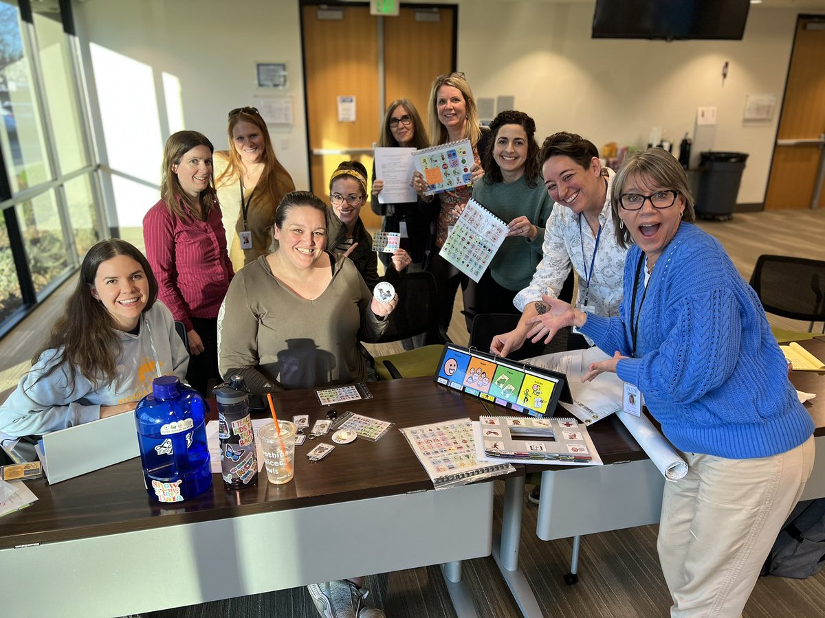 Open Access/PCOE AAC leads hosting a Community of Practice for our Region 3 AAC Implementers, 21 professionals showing up to share ideas, collaborate, and build a stronger professional community!