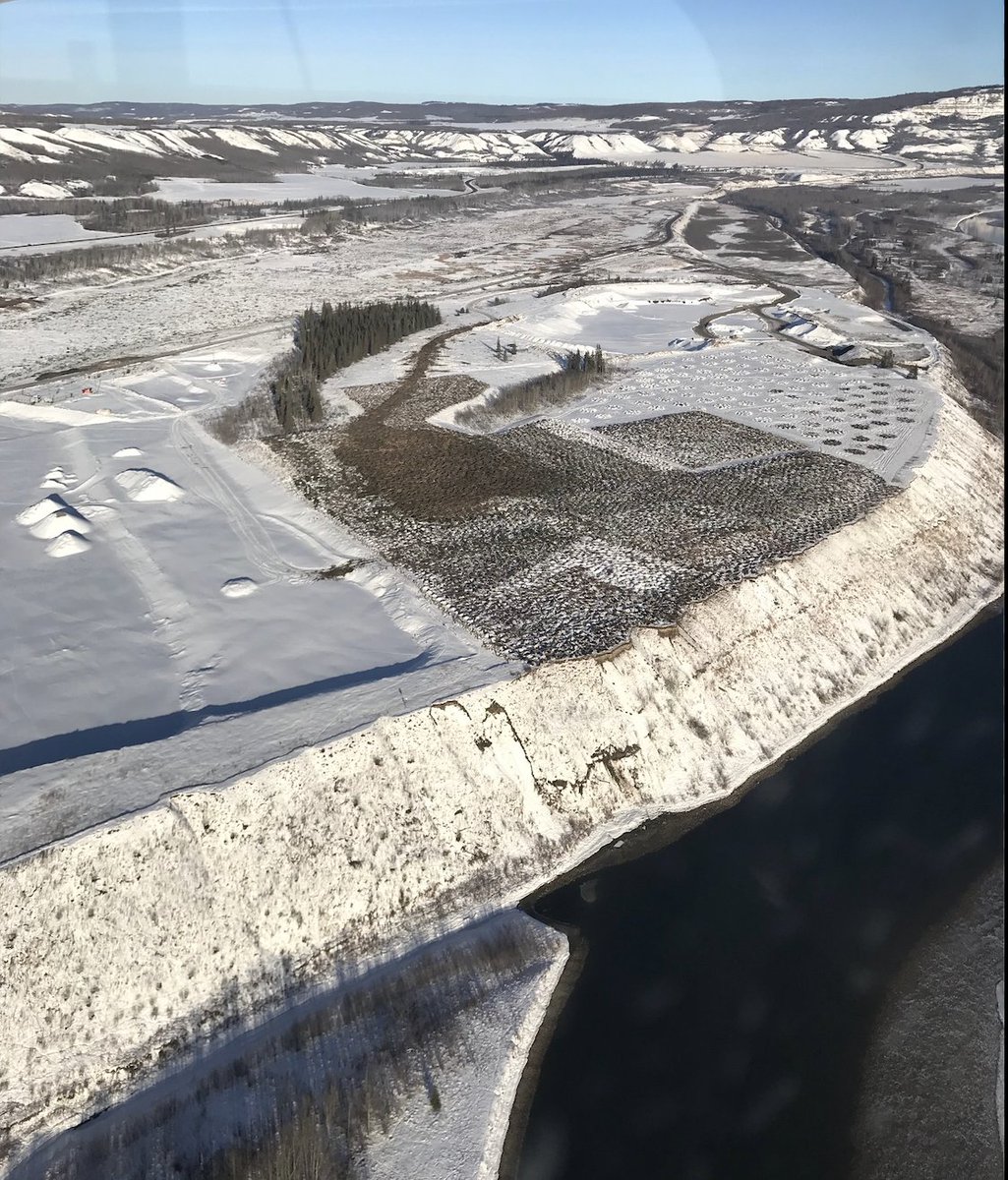 While media ignores #SiteC, the private chats of those of us fighting #SiteC are full of painful outpourings of grief. Watson Slough, one of the most important ecologies in the Peace Valley, was just clearcut. This follows the loss of other ancient, irreplaceable sites. #bcpoli