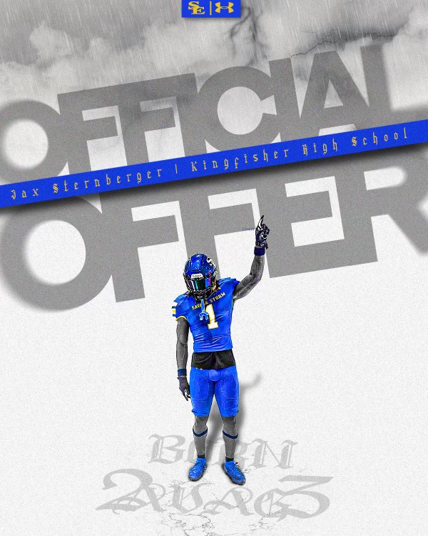 Jax Sternberger (@_jaxstern) on Twitter photo Blessed to receive an offer from SEOSU! @RainwaterAlex <a href="/CoachZoMitch/">Coach Lorenzo Mitchell</a> <a href="/AtterberryBo/">Bo Atterberry</a> <a href="/SavageStormFB/">Savage Storm Football</a> Blessed to receive an offer from SEOSU! @RainwaterAlex <a href="/CoachZoMitch/">Coach Lorenzo Mitchell</a> <a href="/AtterberryBo/">Bo Atterberry</a> <a href="/SavageStormFB/">Savage Storm Football</a>
