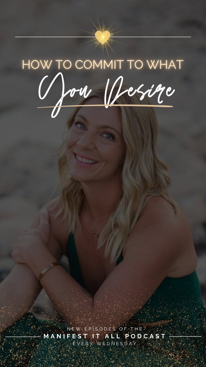 PureRadiantSelf's tweet image. How to Commit to What You Desire

emyraldsinclaire.com/podcast/ or search for the Manifest it ALL podcast on iTunes or Spotify!