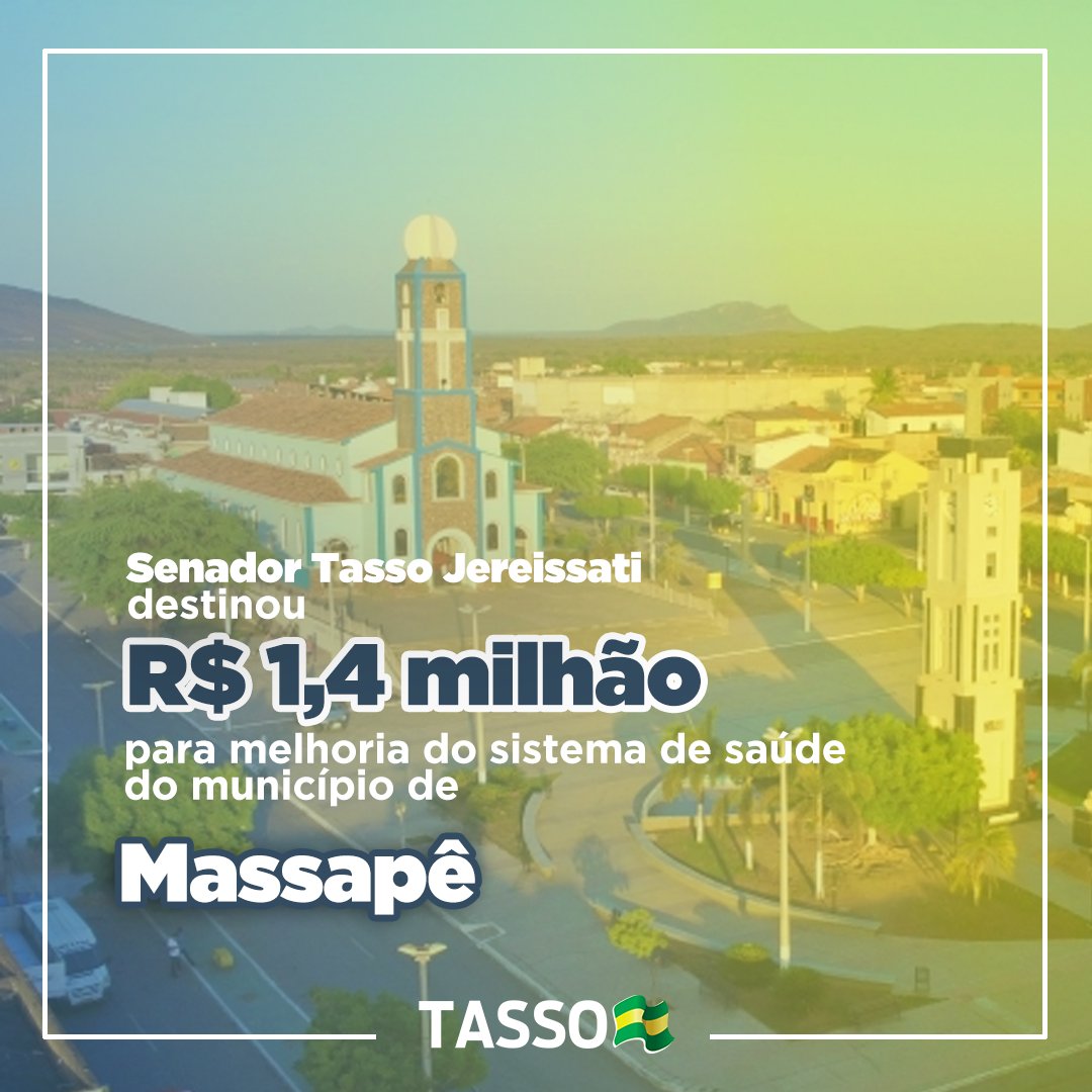 Destinei para a Prefeitura de Massapê recursos do Orçamento da União de 2023, no valor de R$1.497.821,00. Novos investimentos para a melhoria do sistema de saúde do município.