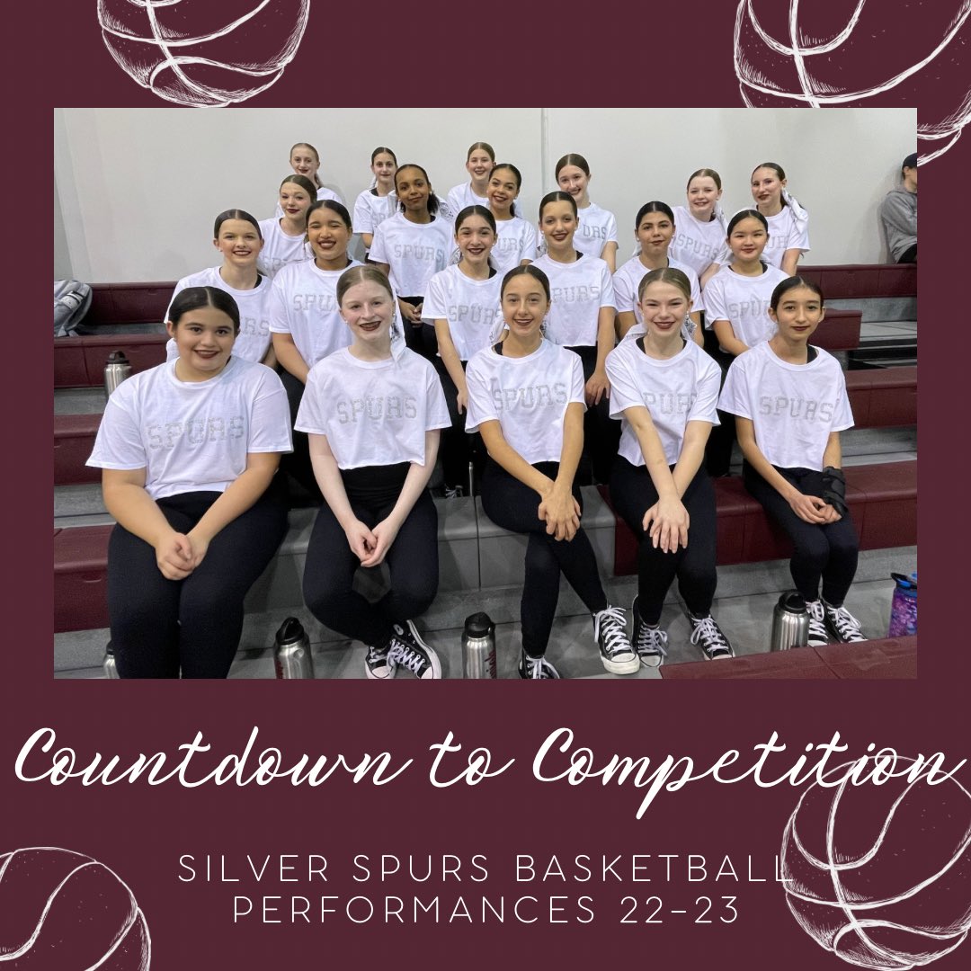 SSpursBooster's tweet photo. Two nights in a row, let’s goooooo! So proud of our Spurs, soloists, and Officers as they make their way to Leander Dance Classic on Feb 4! 
@mrslobutler @WileyMS1 https://t.co/Tq4LE4gZpz