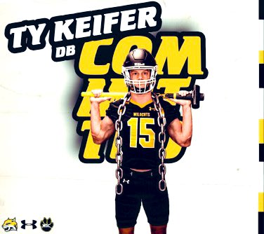 I would like to announce my commitment to Wayne State! Thank you to everyone who has helped me get to where I am today and go Wildcats!
<a href="/WHS_WarriorFB/">Omaha Westside Warrior Football</a> <a href="/Coach_Limongi/">Coach Limongi</a> <a href="/LMasters8/">Logan Masters</a>