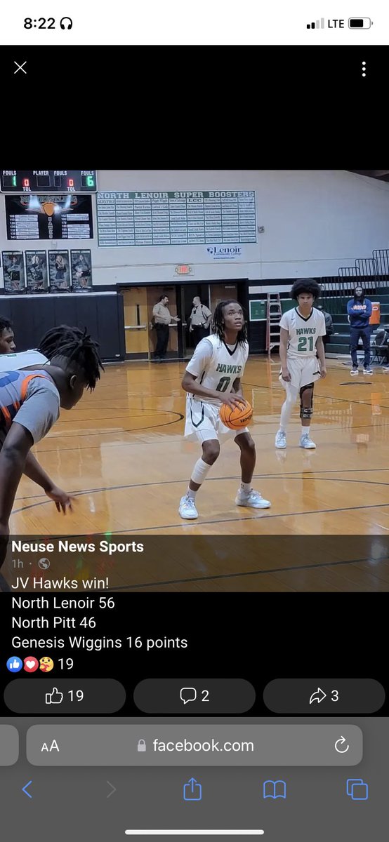 GenesisWiggins0's tweet photo. 16pt game against north pitt https://t.co/52X5x4di8q