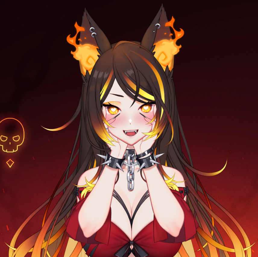 🔴live Sinder 🔥 Hellhound Vtuber On Twitter Come To My Stream 🥒