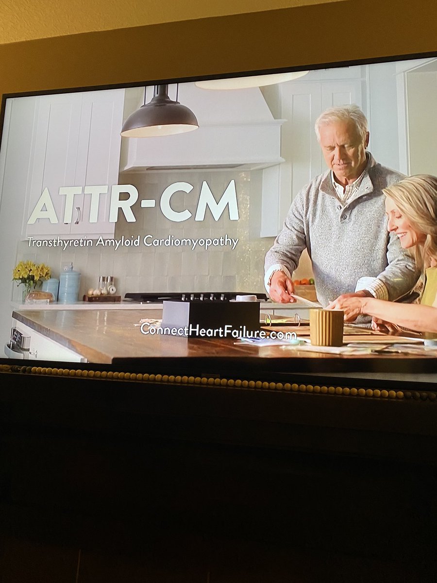 @DailyCaller Oh look a new Pfizer commercial. Nothing to see here I’m sure.  

#ATTRCM #heartfailure