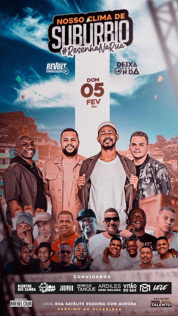Marcellyteixei5's tweet photo. ✅DOMINGO  ✅A PARTIR DO MEIO DIA   ✅RODA DE SAMBA NA RUA   ✅MUITO SAMBA E PAGODE   ✅ENTRADA FRANCA   ✅CERVEJA BARATA E GELADA   ✅TIRA GOSTO DE BOTECO  ✅AMBIENTE FAMÍLIA   ✅LUGAR DE GENTE FELIZ    *DIA 5 DE FEVEREIRO A PARTIR DO MEIO DIA!!* 🍻💃🕺 https://t.co/edsu55v2L0