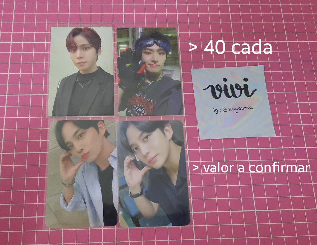 jakeyeclt's tweet photo. 🍒 { VENDA/VENDO } ateez (mingi, yunho e jongho), exo (chanyeol e minseok), enhypen (album com poster do jay) e treasure (album com photocards junghwan, mashiho, jihoon e hyunsuk) 

> possuo feedbacks 
> valores com frete
> mando mais fotos na dm https://t.co/s1sbzGhvmt