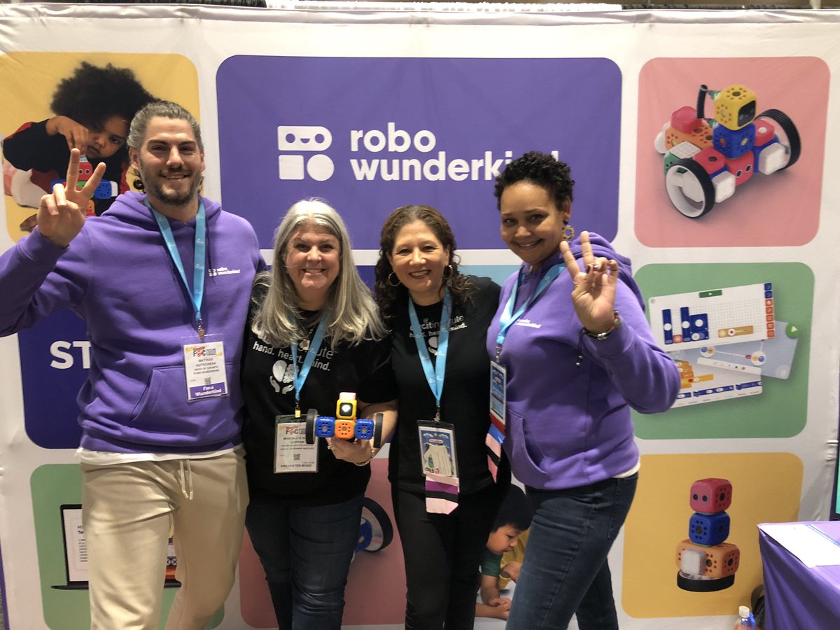 RoboWunderkind's tweet image. The entire Robo Wunderkind Team wants to say #Thankyou to everyone who made #FETC2023 such a blast! 

Big Shoutout to all the #teachers - your hard work and dedication is truly inspiring! 
#edtech #conference