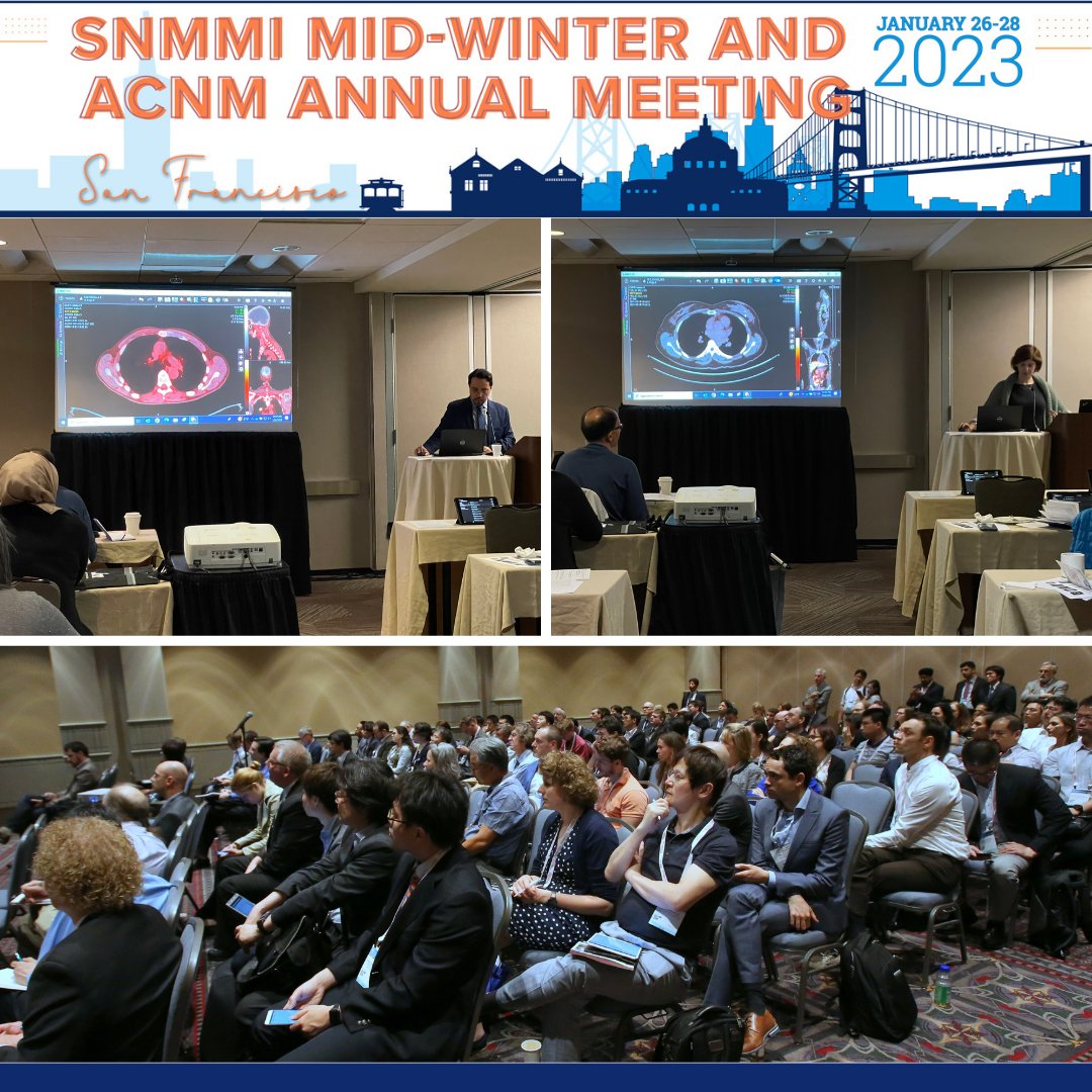 The #SNMMI 2023 Mid-Winter &amp; ACNM Annual Meeting kicked off this morning with a "New Image Interpretation Training" session, where participants learned how to accurately interpret new diagnostic agents and identify quality improvement opportunities when delivering patient care.