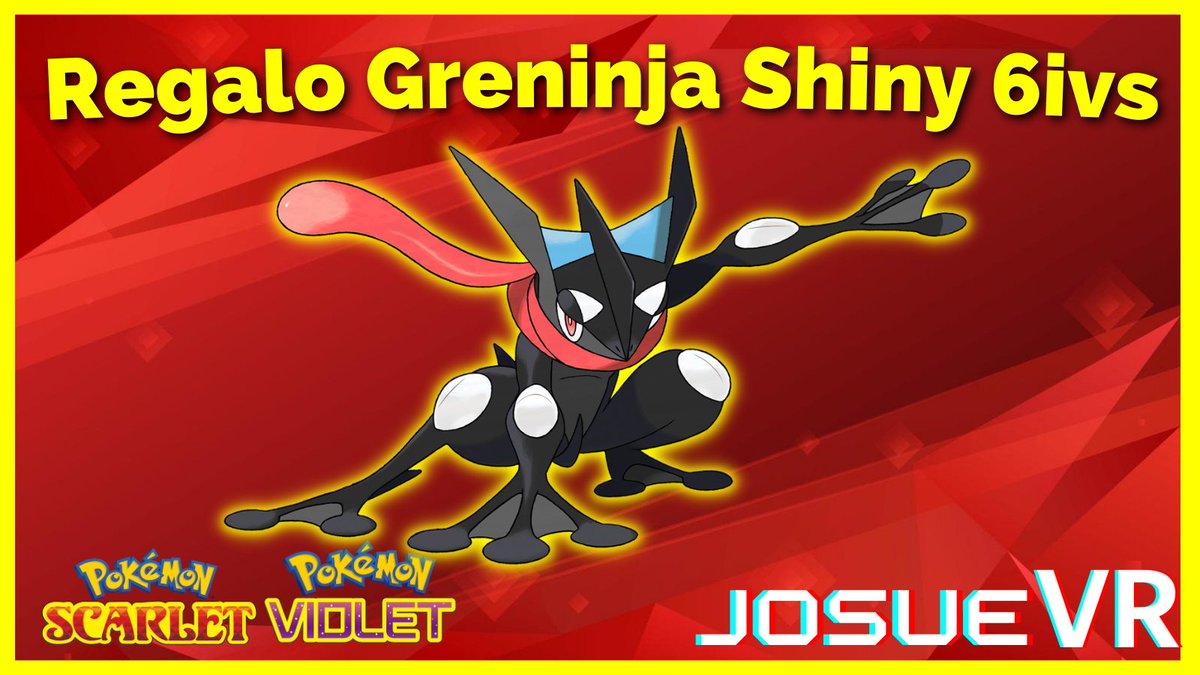 JosueVR20's tweet photo. Estamos en Directo Regalando Greninja Shiny 
https://t.co/oUdnuryeYI https://t.co/jKgupVfSxj