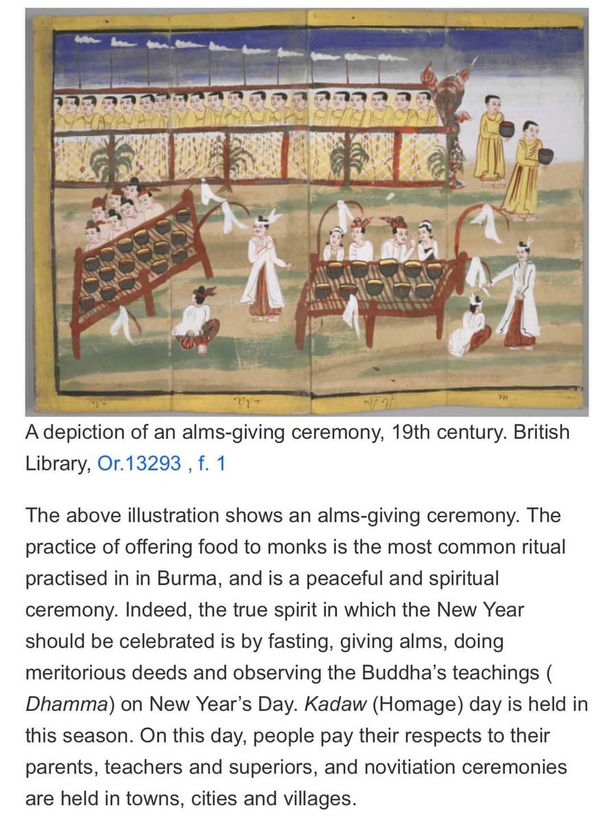 Jeonpyone's tweet photo. UNESCO
As an origin, we just let you know we won’t accept any decisions of proposals about Water Festival. Please show your respect for the origin.
Source The British Library 

#waterfestivalisoriginallyfrommyanmar
#WaterFestival
#MyanmarNewYear
#UNESCO https://t.co/MYtjafP8Yf