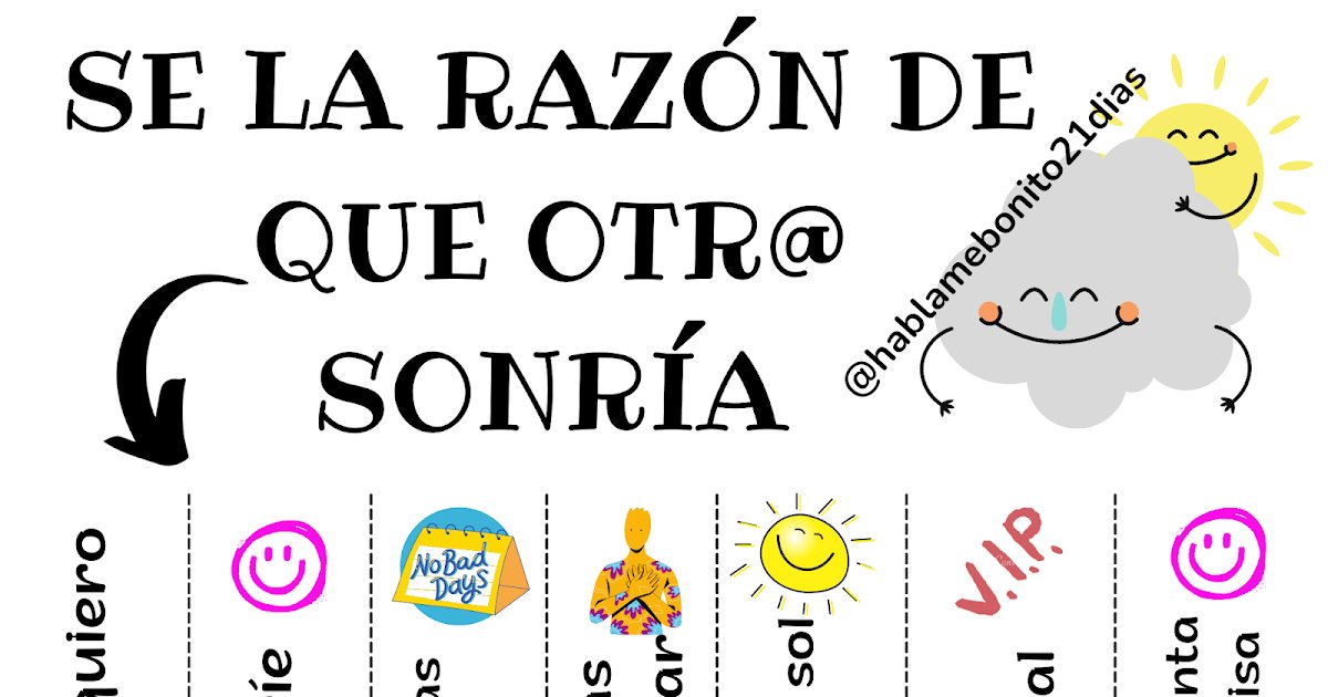 Reto 16: Es viernes y el cuerpo lo sabe... ¡Dime algo bonito! dlvr.it/ShVw52