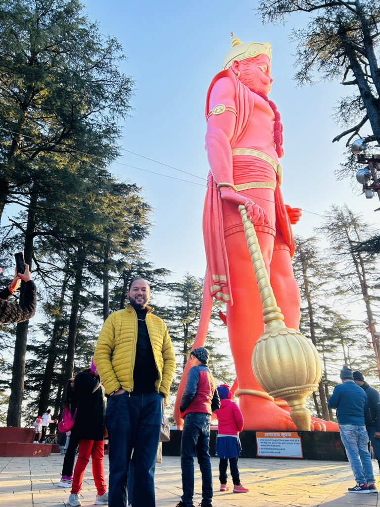 Sachinshimla06's tweet photo. जय बजरंगबली 🚩🚩 https://t.co/LStECmyUil
