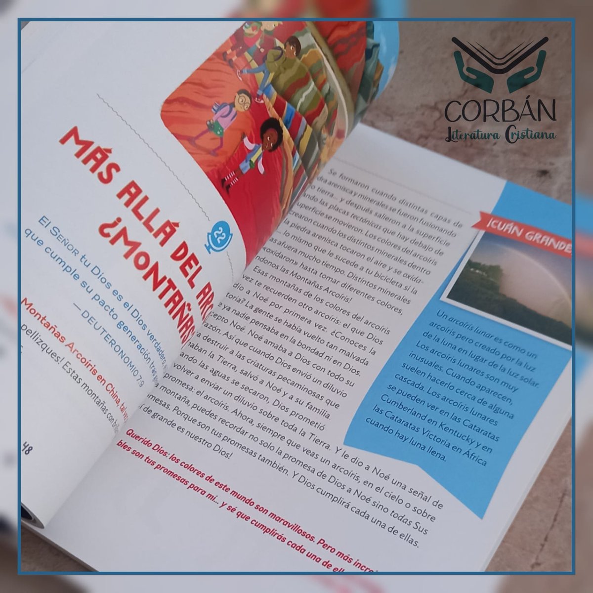 Corbanlibros's tweet photo. Cuán grande es nuestro Dios cubre temas como:El espacio y el tiempoLa Tierra y el climaEl cuerpo humanoLos animalesLas plantas¡Y más! https://t.co/HySrkhO2D0