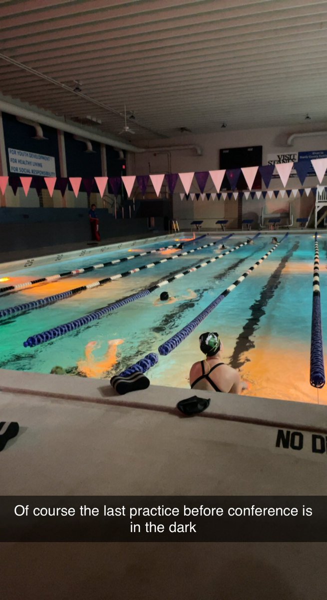 WSHSColtsSwim's tweet image. Last official practice before our Conference meet tomorrow!! Of course it involves lights off swim and putting swimmers in a swim cap… yes a swim cap