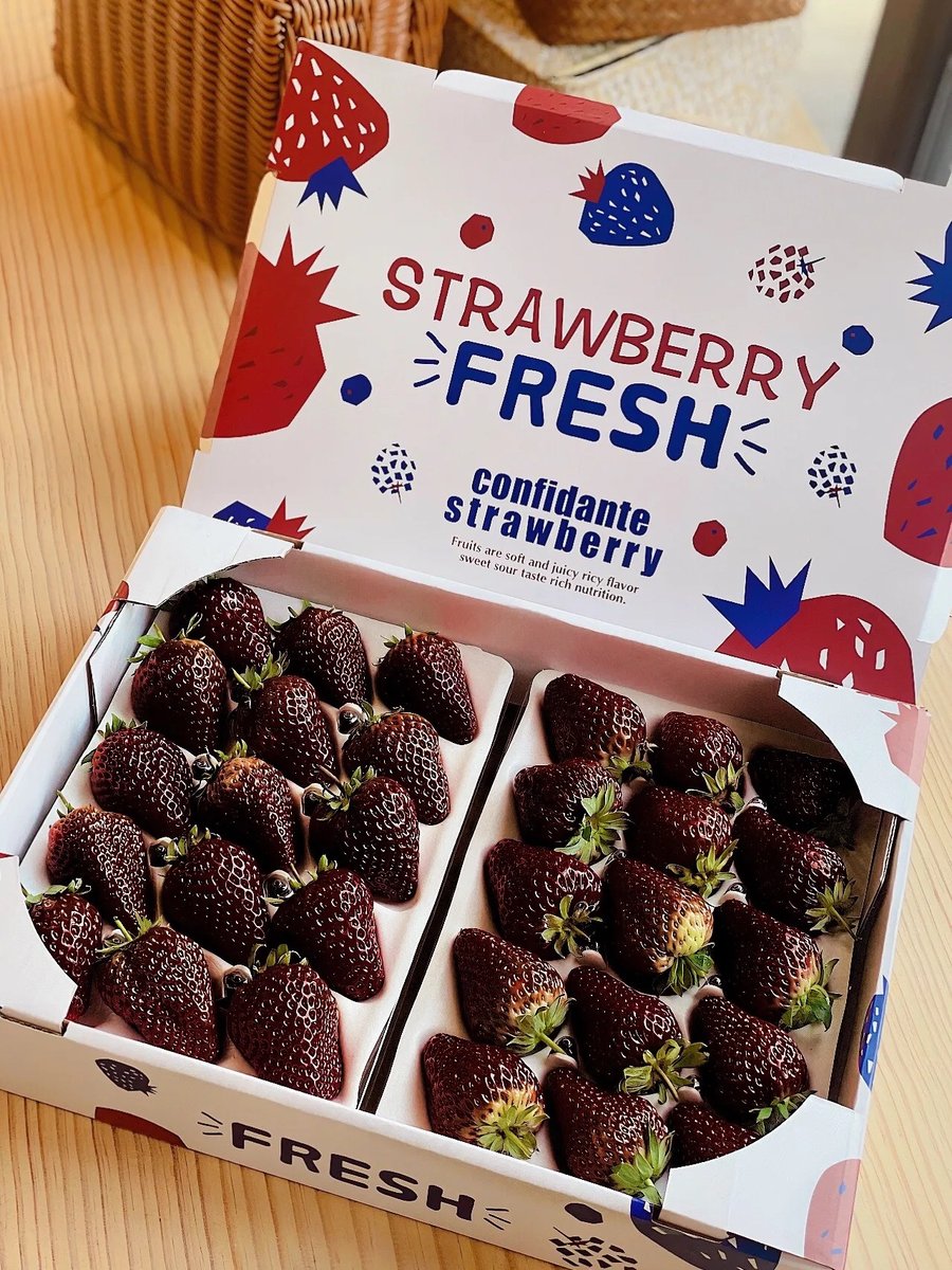 sladaharata's tweet photo. This strawberry is really delicious https://t.co/hkHRUVoVgK