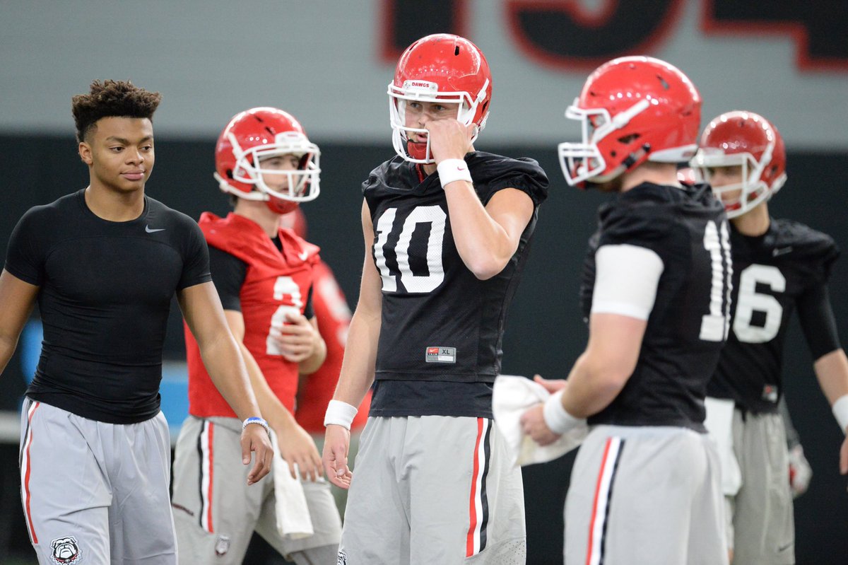 Jacob Eason, Justin Fields, Jake Fromm….and the GOAT, the one who saved UGA football, Stetson Bennett, quiet in the backdrop, plotting to take over College Football .

“Work hard in silence, let your success make the noise.”🏆🏆

Go Dawgs!