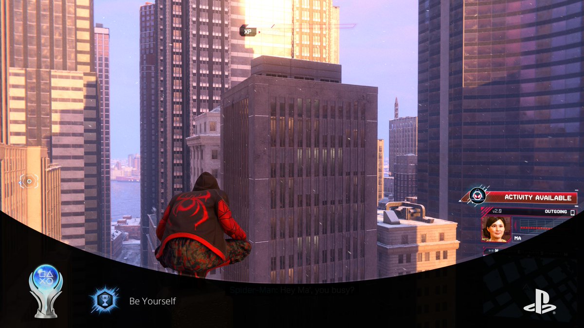 ...is all that you can do! #112 Marvel's Spider-Man: Miles Morales
Be Yourself (PLATINUM)
#PlayStationTrophy #PS5Share, #MarvelsSpiderManMilesMorales