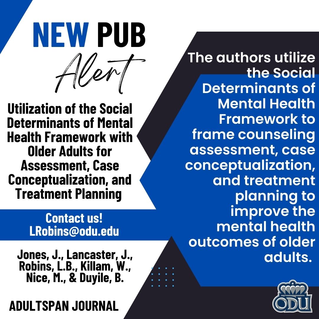 DrLaurenRobins's tweet photo. New Pub Alert π£ || Shoutout to my wonderful colleagues for this team effort! @bisola_duyile
|| #CES #SDOH #SDOMH #EquityResearchLab #AdultspanJournal https://t.co/FjzmF2lcSy