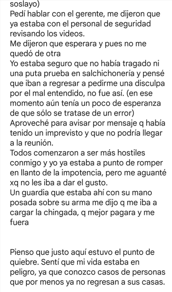 9ehecatl's tweet photo. Comparto la denuncia a #SorianaRacista q ya envié al correo de la @CONAPRED  (con el enlace al video que grabé, el cual decidí no hacer público de momento)
#NoMasRacismo #NoMasDiscriminacion 
¡Hasta que la dignidad se haga costumbre! https://t.co/oneM9UzjCO