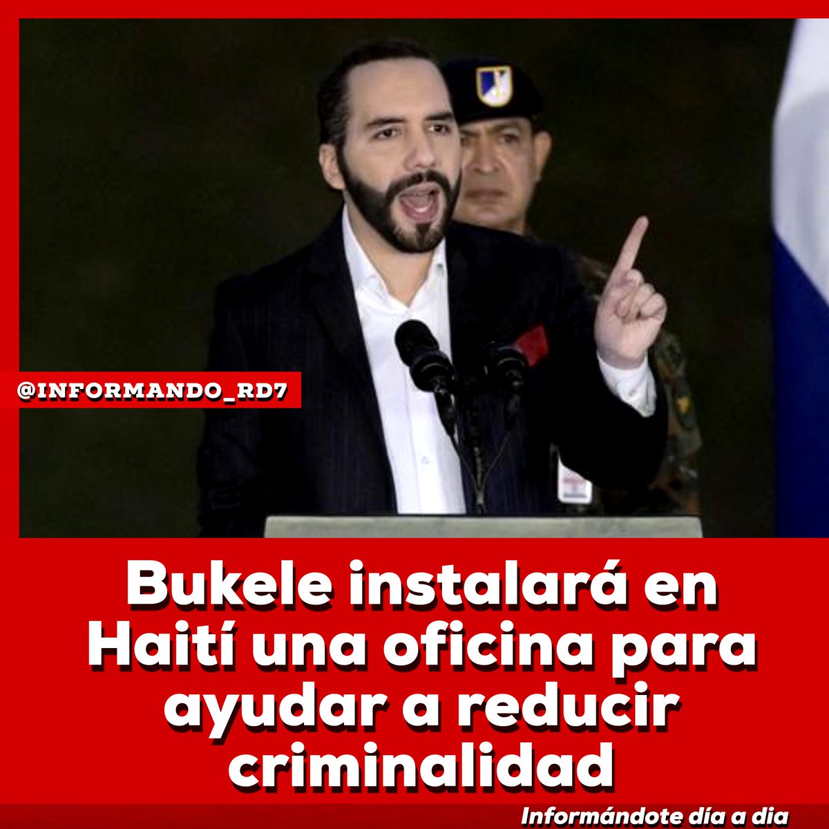 informando_rd7's tweet photo. El Salvador instalará en Haití una oficina para "ayudar" a ese país caribeño a "reducir los altos índices de criminalidad", según publicó este jueves la Vicepresidencia en redes sociales. https://t.co/tcFphz5sv1