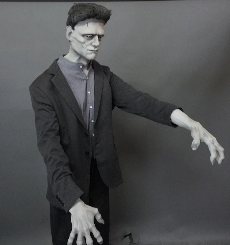 Auction Alert:  Dapper Cadaver- annual contributor - HAA Auction (Room 321 at 5pm Fri Feb 3)  A Black &amp; White Frankenstein.  Rigid figure w/detailed head &amp; hands in foam rubber. Uniquely painted w/ classic horror b&amp;w styling.  6'5" tall &amp; comes apart 2 ship ($1340 retail) Thanks!