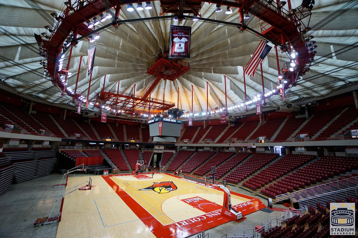 Redbird Arena, Normal, IL - Home of the Illinois State Redbirds @ISURedbirds @RedbirdMBB_Fan @Redbird_MBB @RedbirdWBB #ilstu #blono #illinoisstateuniversity #normalil #isu #isuredbirds #illinoisstate #normalillinois #illinois #redbirds #indianapoliscolts #chicagobears #WhiteSox