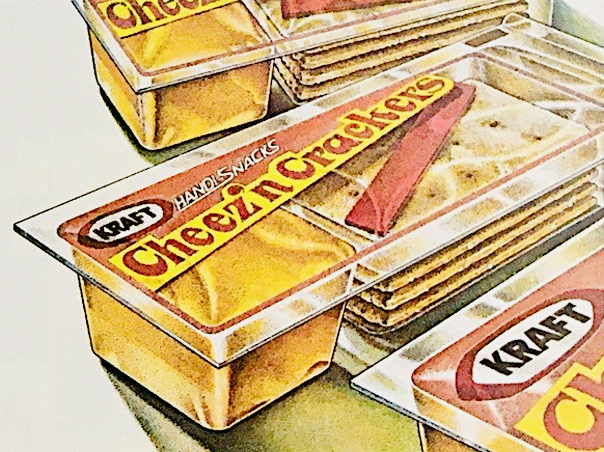 RetroNewsNow on Twitter "Kraft Cheez’n Crackers HandiSnacks (1983)"