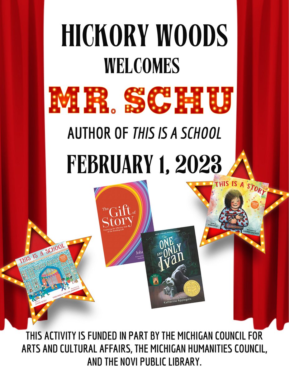 HWEPTA (@hwepta) on Twitter photo Just a few more days until Mr. Schu comes!!!! <a href="/HWE_Hawks/">Hickory Woods Elem</a> <a href="/WalledLkSchools/">Walled Lake Schools</a> <a href="/MrSchuReads/">John Schu</a> Just a few more days until Mr. Schu comes!!!! <a href="/HWE_Hawks/">Hickory Woods Elem</a> <a href="/WalledLkSchools/">Walled Lake Schools</a> <a href="/MrSchuReads/">John Schu</a>