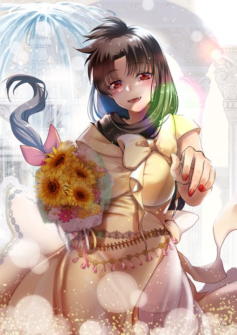 #求婚の日なので推しに求婚してみた ティナちゃん宇宙一大好きですこれからもずっと一緒にいて下さい※画像はSkebで神絵師様にお願いしたものです1枚目:玖珠さん()2枚目:にわさん() 